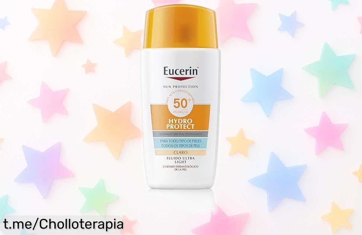 Increíble crema facial solar Eucerin 50+ que cuida tu piel y se absorbe al instante, ¡ahora a un precio loco que no puedes dejar pasar!