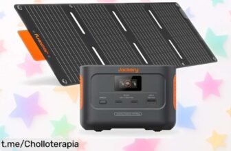 Increíble estación de energía portátil Jackery Explorer 100 Plus con panel solar y carga rapidísima, aprovecha este ofertón que no te imaginas antes que se acabe.