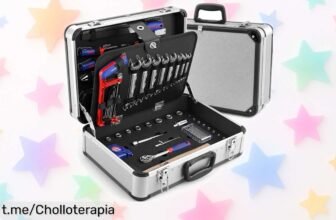 Increíble maletín WORKPRO con 119 herramientas básicas, un super chollo que no puedes dejar escapar para tener todo bajo control en casa y oficina. ¡Consíguelo antes de que se agote!
