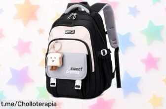 Increíble mochila Makukke para niños y adolescentes, espaciosa e impermeable: ¡un ofertón que no puedes dejar pasar! Mantén tus cosas seguras y a la moda.