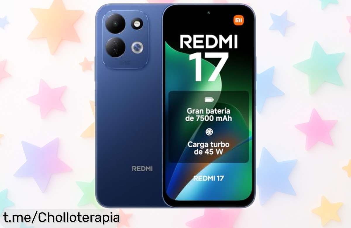 Increíble móvil Redmi 17 con pantalla gigante, batería de locura y cámara 50 MP a precio loco que no puedes dejar pasar, ¡consíguelo ya antes de que se acabe!