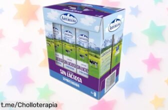 Increíble pack de 6 briks de leche semidesnatada sin lactosa Central Lechera Asturiana a precio rebajado, ¡aprovecha este ofertón y disfruta más momentos en familia!