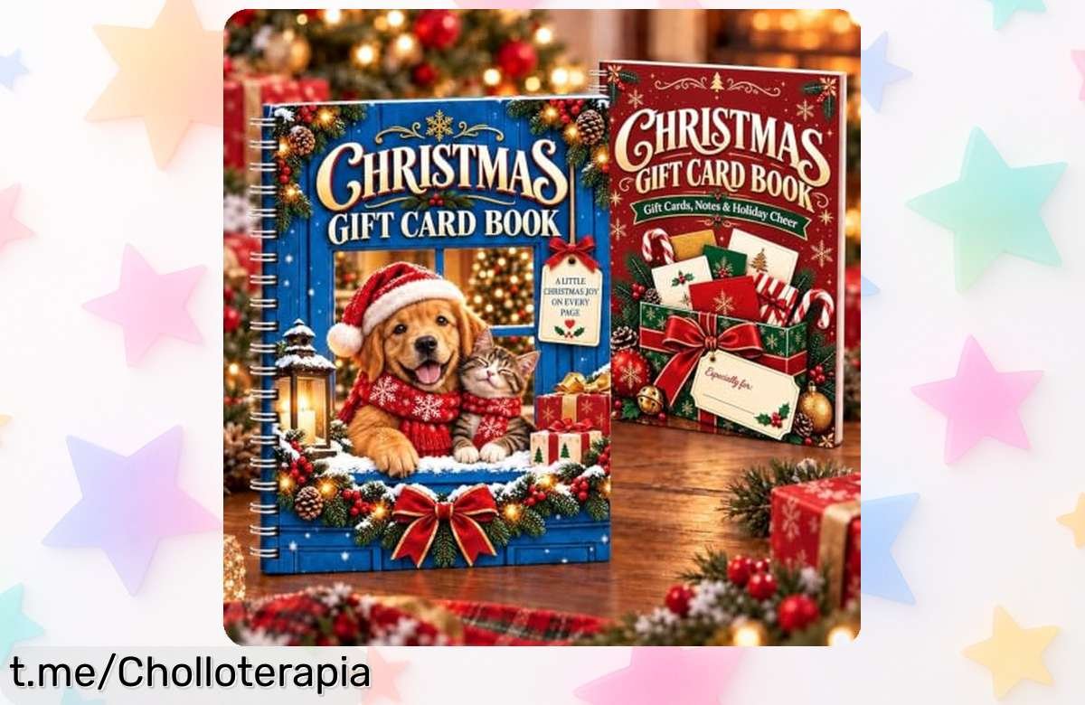 Increíble pack de libritos para tarjetas de regalo que te hará triunfar, ¡rebajado a un precio locísimo! No pierdas la oportunidad de encantar con regalos siempre listos.
