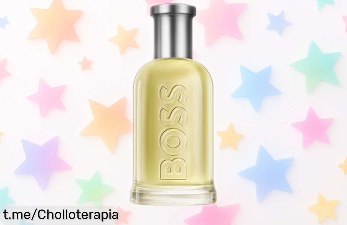 Increíble perfume BOSS Bottled Eau de Toilette 100 ml para hombre a precio rebajado, un aroma amaderado irresistible que te hará sentir único cada día. ¡No te lo pierdas!