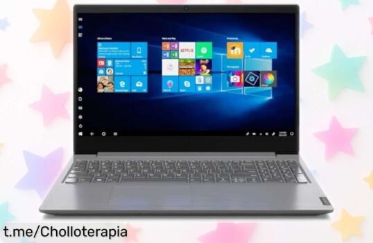 Increíble portátil Lenovo V15ADA con Ryzen 5 y 12GB de RAM a un precio regalado, ¡aprovecha esta oferta que vuela y prepárate para hacer maravillas!