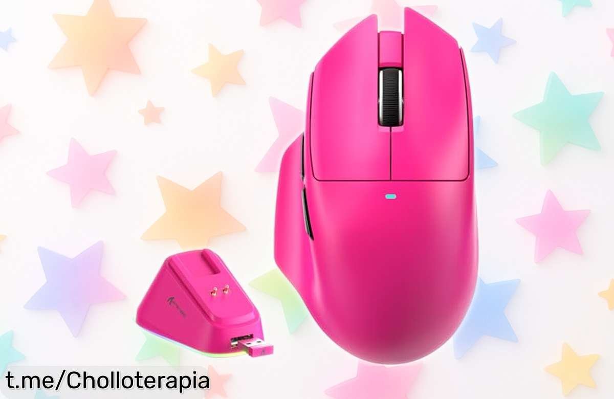 Increíble ratón gaming MAMBASNAKE x Attack Shark V6 con tecnología de hasta 25.000 DPI, ¡aprovéchalo ahora porque es un ofertón que no se repite!