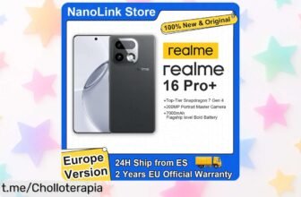 Increíble realme 16 Pro Plus 5G con cámara de 200MP y pantalla curva a solo un precio brutal, ¡no dejes escapar esta joya para disfrutar al máximo tus fotos y juegos!