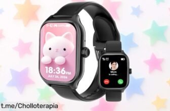 Increíble reloj inteligente deportivo para peques con llamadas y aviso SOS, ¡a un precio de locura que no puedes dejar pasar!