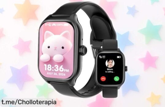 Increíble reloj inteligente deportivo para peques con llamadas y aviso SOS, ¡a un precio de locura que no puedes dejar pasar!