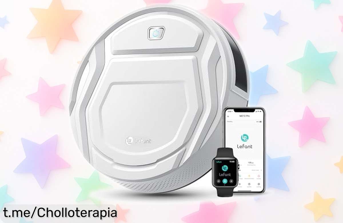 Increíble robot aspirador Lefant M210 que limpia solo, atrapa pelos y deja tus suelos relucientes a un precio de locura que no te puedes perder. ¡Hazlo tuyo ahora!