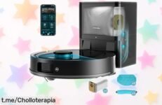 Increíble robot aspirador y friegasuelos Cecotec Conga Y80 XTreme, ¡ahora a precio loco para disfrutar de un hogar limpio sin esfuerzo! No te lo pierdas, él lo hace por ti.