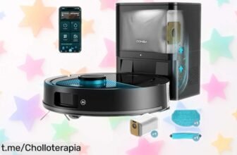 Increíble robot aspirador y friegasuelos Cecotec Conga Y80 XTreme, ¡ahora a precio loco para disfrutar de un hogar limpio sin esfuerzo! No te lo pierdas, él lo hace por ti.