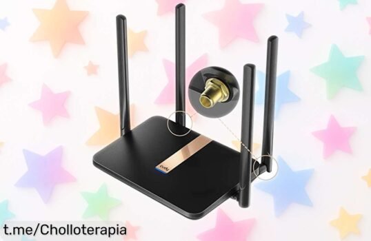 Increíble router 4G LTE Cudy LT500D: conéctate sin límites y disfruta de internet en cualquier lugar, ¡no dejes pasar este chollo imperdible!