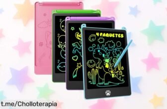Increíbles 4 packs de tabletas de escritura LCD para niños, ¡aprovecha este chollo antes que se agoten y despierta su creatividad a un precio loco!