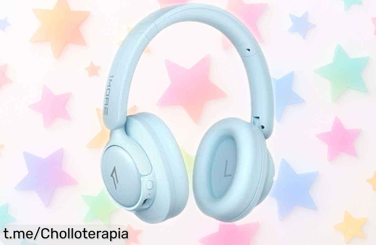 Increíbles auriculares inalámbricos 1MORE HQ31 con cancelación de ruido activa y batería eterna, disfruta un sonido brutal a precio regalado. ¡No te lo pierdas!