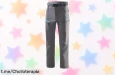 Increíbles pantalones de trekking Black Crevice para hombre, impermeables y llenos de bolsillos, ahora a un precio loco que no te podrás creer. ¡No los dejes escapar!