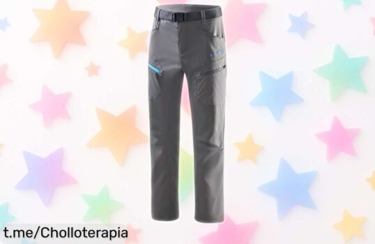 Increíbles pantalones de trekking Black Crevice para hombre, impermeables y llenos de bolsillos, ahora a un precio loco que no te podrás creer. ¡No los dejes escapar!
