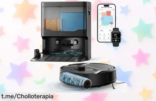Inigualable robot aspirador y fregasuelos Lefant M210 Pro con 20.000 Pa de potencia, ¡aprovecha el chollazo del momento antes que se agote!