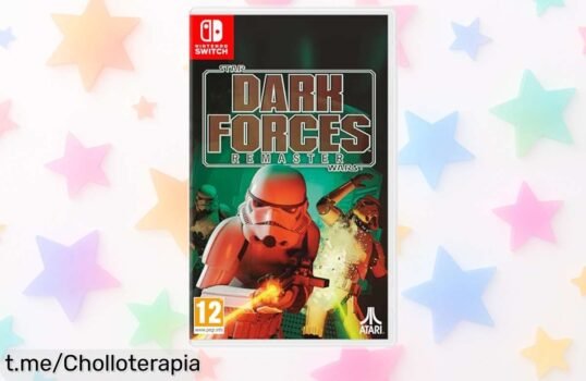 Inmersión total en la batalla con Star Wars Dark Forces para Switch: acción sin fin, 10 armas brutales y un precio escandaloso que no volverás a ver. ¡Date prisa!