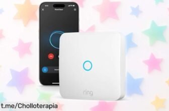 Interfono con audio Ring, controla tu puerta desde el móvil y habla al instante: ¡rebajado a un precio de locura que no puedes dejar escapar!