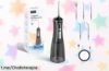 Irrigador dental portátil Fresko a precio loco, cuida tu sonrisa con 4 modos y 5 boquillas; ¡hazte un favor y adquiere esta rebaja extraordinaria antes de que se agote!