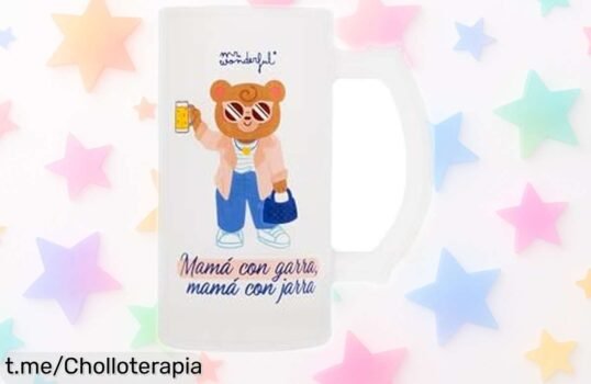Jarra de vidrio Mr. Wonderful “Mamá con Garra, Mamá con Jarra”: ¡Una sonrisa para mamá a un precio nunca visto! Regala momentos de relax sin romper la hucha. ¡Cómprala ya!