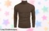 Jersey de cuello alto COOFANDY para hombre, ajuste perfecto y precio loco ¡No te quedes sin él, es el básico que tu armario necesita!