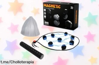 Juego de ajedrez magnético portátil con 20 piezas resistentes a un precio regalado, ¡prepárate para las mejores partidas familiares y sin piezas perdidas!