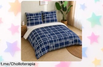 Juego de ropa de cama Pamposh con funda nórdica y fundas para almohadas a precio loco, dulce suavidad que durará años. Renueva tu descanso ya y disfruta del placer en cada sueño.