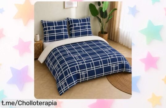 Juego de ropa de cama Pamposh con funda nórdica y fundas para almohadas a precio loco, dulce suavidad que durará años. Renueva tu descanso ya y disfruta del placer en cada sueño.