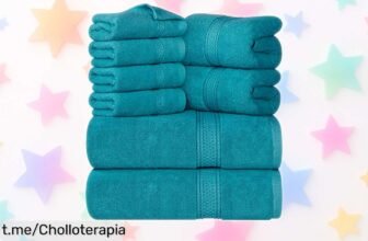 Juego de toallas Utopia Towels: 8 piezas súper absorbentes con diseño resistente a precio loco que te hará sonreír al usarlas, ¡no dejes pasar esta oportunidad!