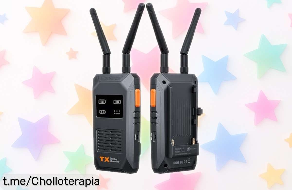 Kit HDMI inalámbrico Lemorele: conecta hasta 4 pantallas a 200 metros sin líos y disfruta de un ofertón que hará volar tus momentos en grande. ¡No te lo pierdas!