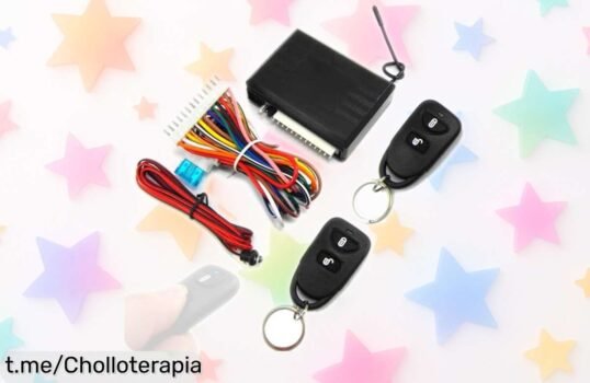 Kit de cierre centralizado Mulcort con mando a distancia, ¡y ahora a un precio loco! Dale seguridad a tu coche y disfruta de la comodidad en cada viaje. ¡Hazte con él antes que se acabe!