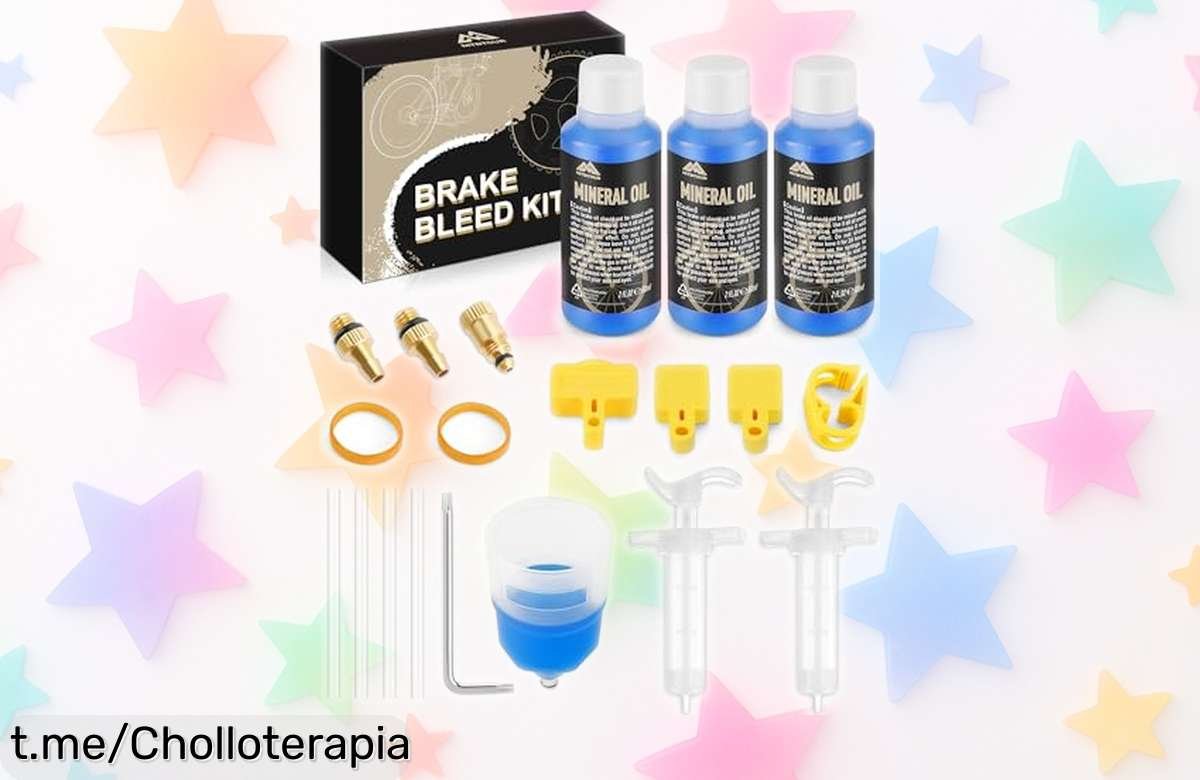 Kit de purga para frenos MAGURA: deja tus frenos a punto sin complicaciones y aprovecha este precio loco, ¡no dejes pasar esta oportunidad única!