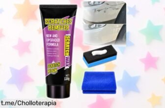 Kit de reparación para arañazos y pulidor de coche, ¡la oferta que estabas esperando! Haz que tu auto brille y luzca nuevo con este chollo irresistible. No te quedes sin el tuyo.
