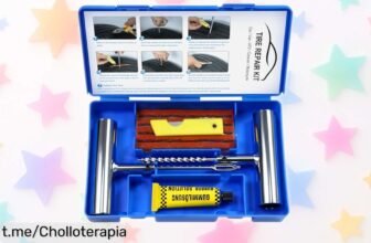 Kit para reparar pinchazos en coche Beanewone, solución rápida y eficaz a un precio que quita el miedo; no dejes pasar esta oportunidad única. ¡Consíguelo ya!