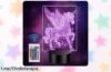 Lámpara unicornio 3D con luces de colores y mando a distancia, ilumina la habitación de los peques a un precio soñado que no te puedes perder. ¡Hazlo tuyo ya!