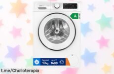 Lavadora Balay 3TS3107BD de 10 kg: ¡ofertón increíble que lava rapidísimo y deja la ropa casi sin arrugas! No te pierdas esta oportunidad para ahorrar tiempo y esfuerzo en casa.
