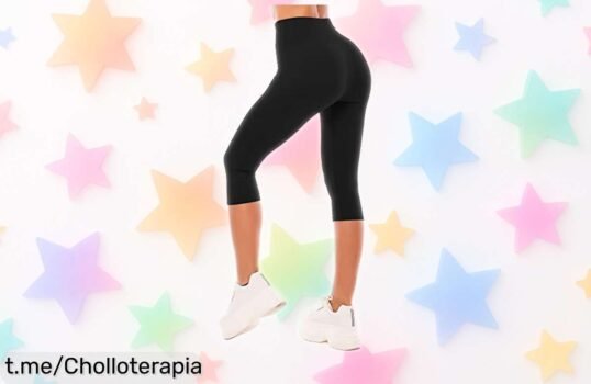 Leggins cortos deportivos Sinophant que no transparentan y se mantienen en su sitio, ¡aprovéchalos ahora a un precio de ganga que no podrás dejar pasar!