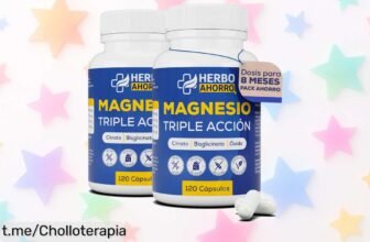 Magnesio Complex en cápsulas para relajarte y revitalizarte, ¡a un precio loco que no puedes dejar pasar! Cuida tus nervios y músculos ahora mismo.