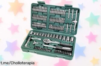 Maletín Mannesmann M29166 de 130 piezas para solucionar cualquier problema al mejor precio; ¡no te quedes sin el tuyo y dale caña a esos arreglos!