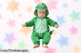 Mameluco de franela para bebé con capucha, súper calentito y adorable: ¡ofertón irresistible que hará sonreír a tu pequeño! No te lo pierdas, corre antes de que se acabe.