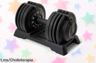 Mancuerna ajustable Amazon Basics de 24 kg a un precio loco que hará volar tus entrenamientos: ¡entrena como nunca y aprovecha esta oferta inesperada ya!