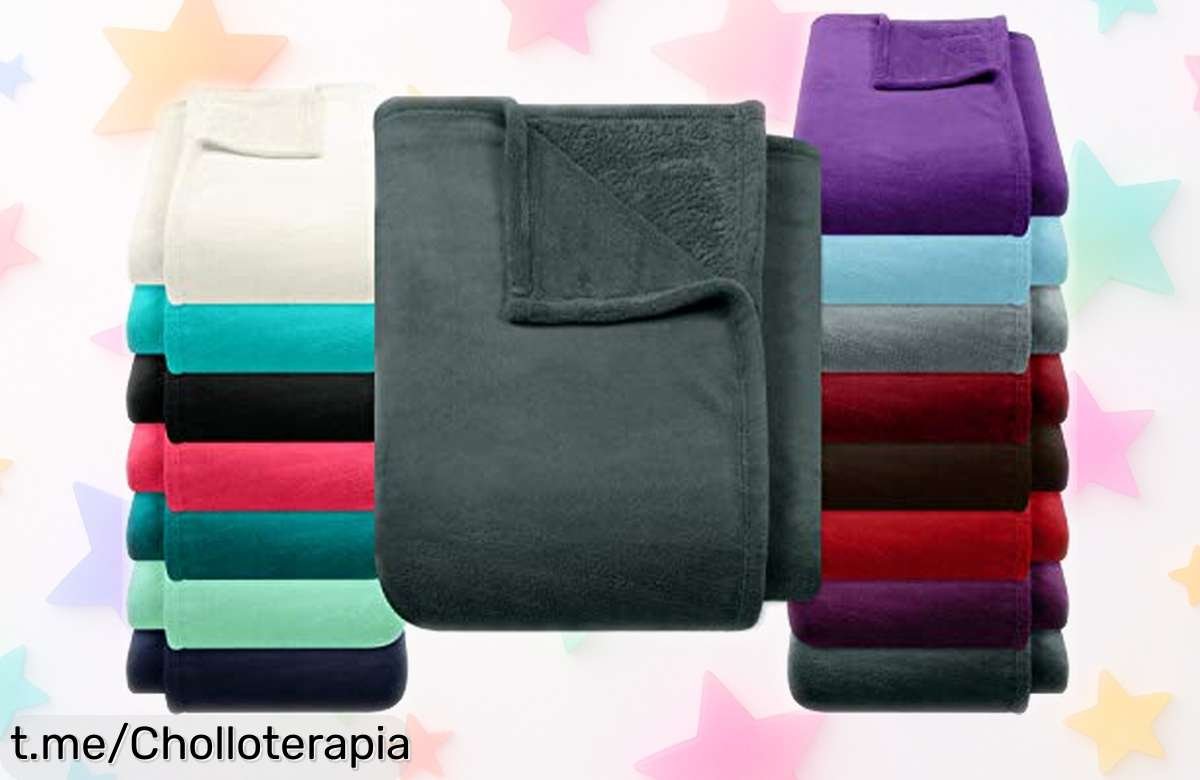 Manta polar Npluseins de 150×200, el ofertón suave y calentito que todos querrán en casa. ¡Atrapa esta oferta increíble antes de que se esfume!
