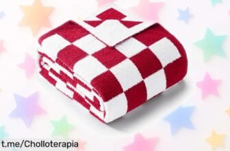 Manta polar suave reversible, el ofertón que estaba esperando por ti; no te quedes sin la tuya y envuélvete en su calidez antes de que se acabe.