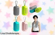 Mantente fresco con las toallas de enfriamiento 4 unidades, un ofertón que no podrás dejar escapar para disfrutar del gym y viajes sin complicaciones.