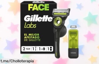 Maquinilla de afeitar GilletteLabs Neon Night Edition: el chollo que hará lucir tu piel suave mientras te afeitas, ¡no dejes pasar esta oportunidad única!