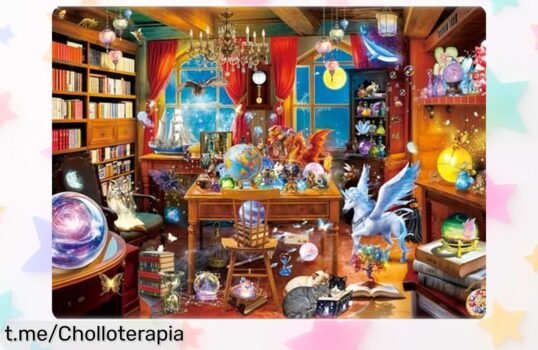 Maravilloso puzzle de 1000 piezas HUADADA con diseño de laboratorio mágico, ¡rebajado a un precio que es una auténtica ganga para disfrutar y relajarte al máximo!