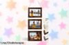 Marcos de fotos en madera nogal con 3 huecos horizontales, un chollazo para animar tu pared y recordar los mejores momentos sin complicaciones. ¡No dejes pasar esta oferta increíble!