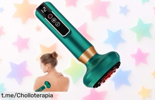 Masajeador eléctrico anticelulitis con calor: aprovecha la oferta y moldea tu cuerpo en cualquier lugar, ¡lo que siempre soñaste a un precio de escándalo!